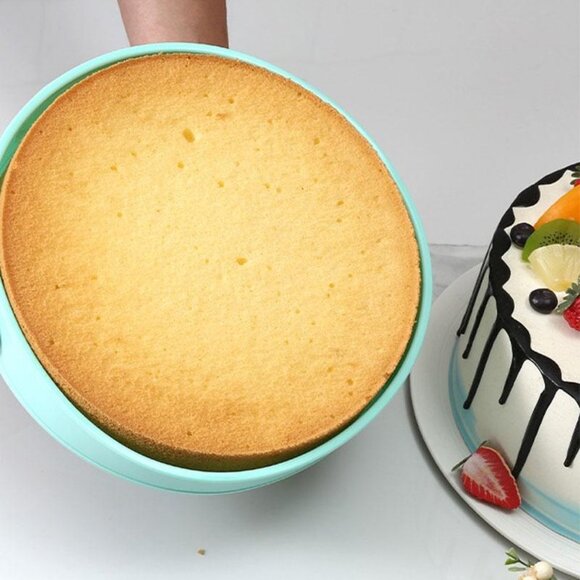 Silicone Cake Molds for Baking, Nonstick Baking Pans for Layer Cake9.5inches2Pcs - Picture 11 of 11